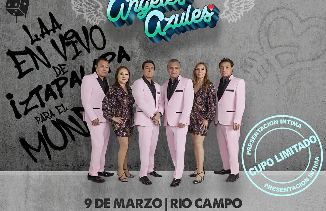DONDE COMPRAR LAS ENTRADAS PARA EL NUEVO CONCIERTO DE LOS ANGELES AZULES